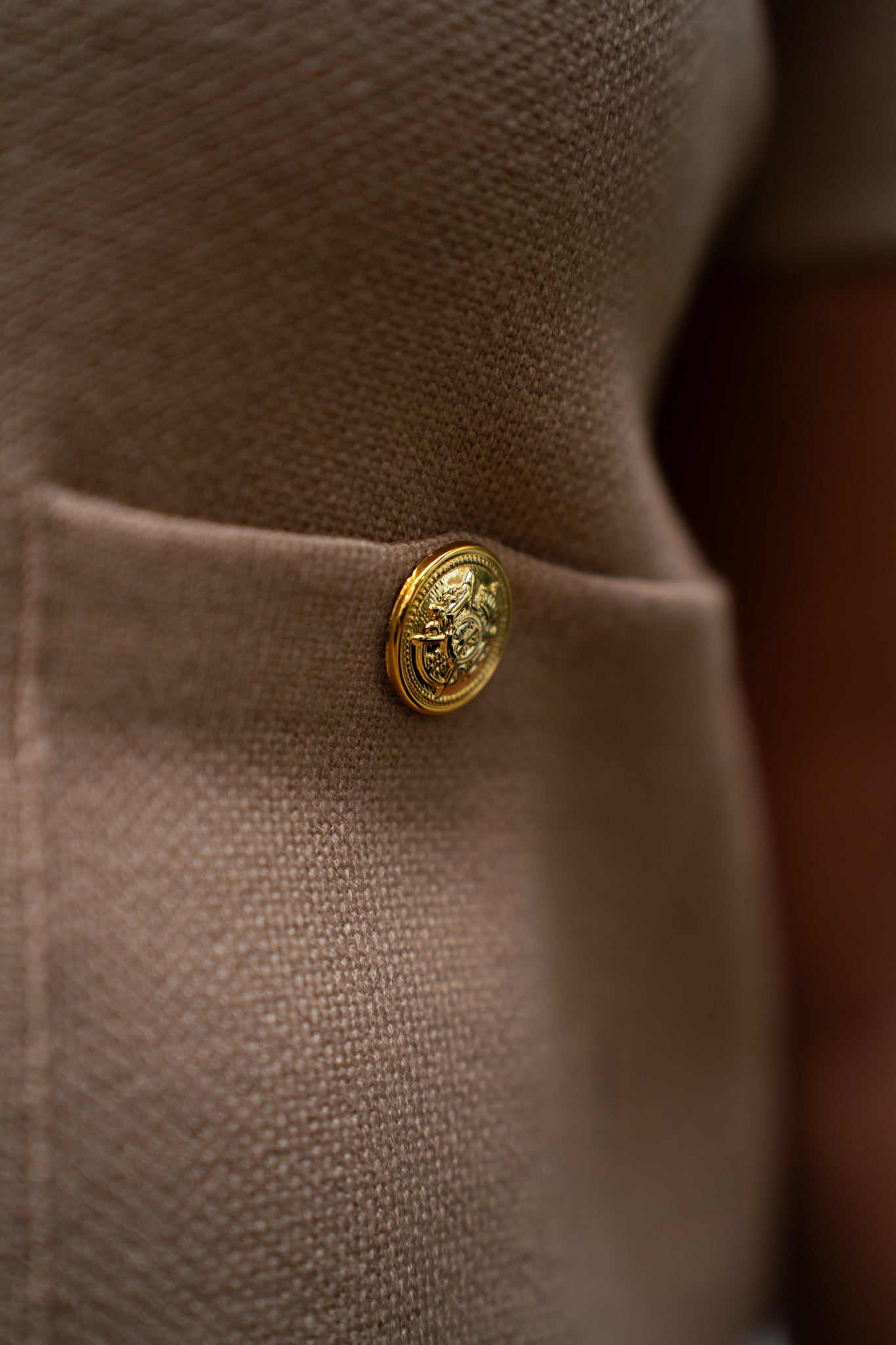 Casaqueto em Tricot Cinza Escuro