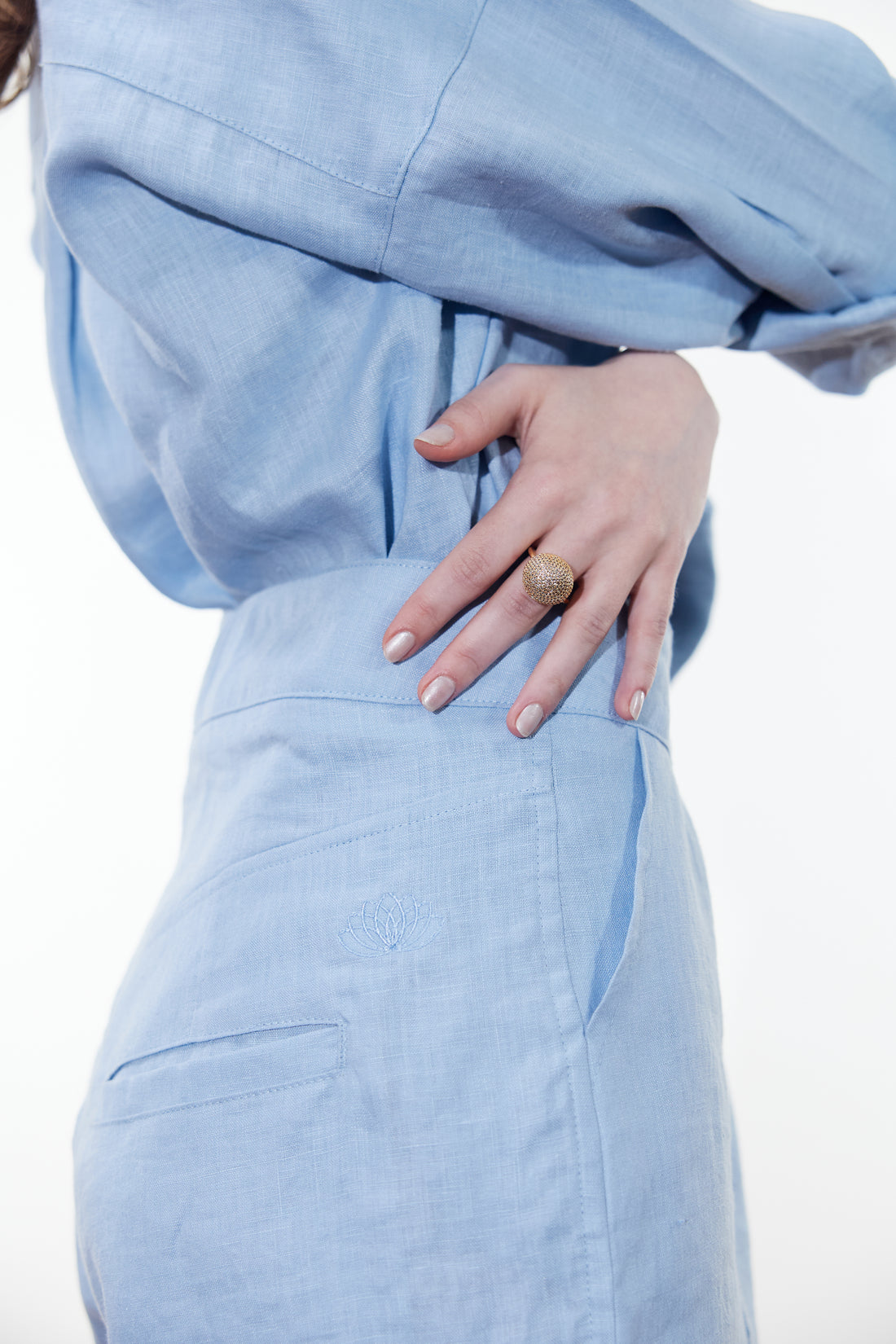 BERMUDA CARPINTEIRO 100% Linho