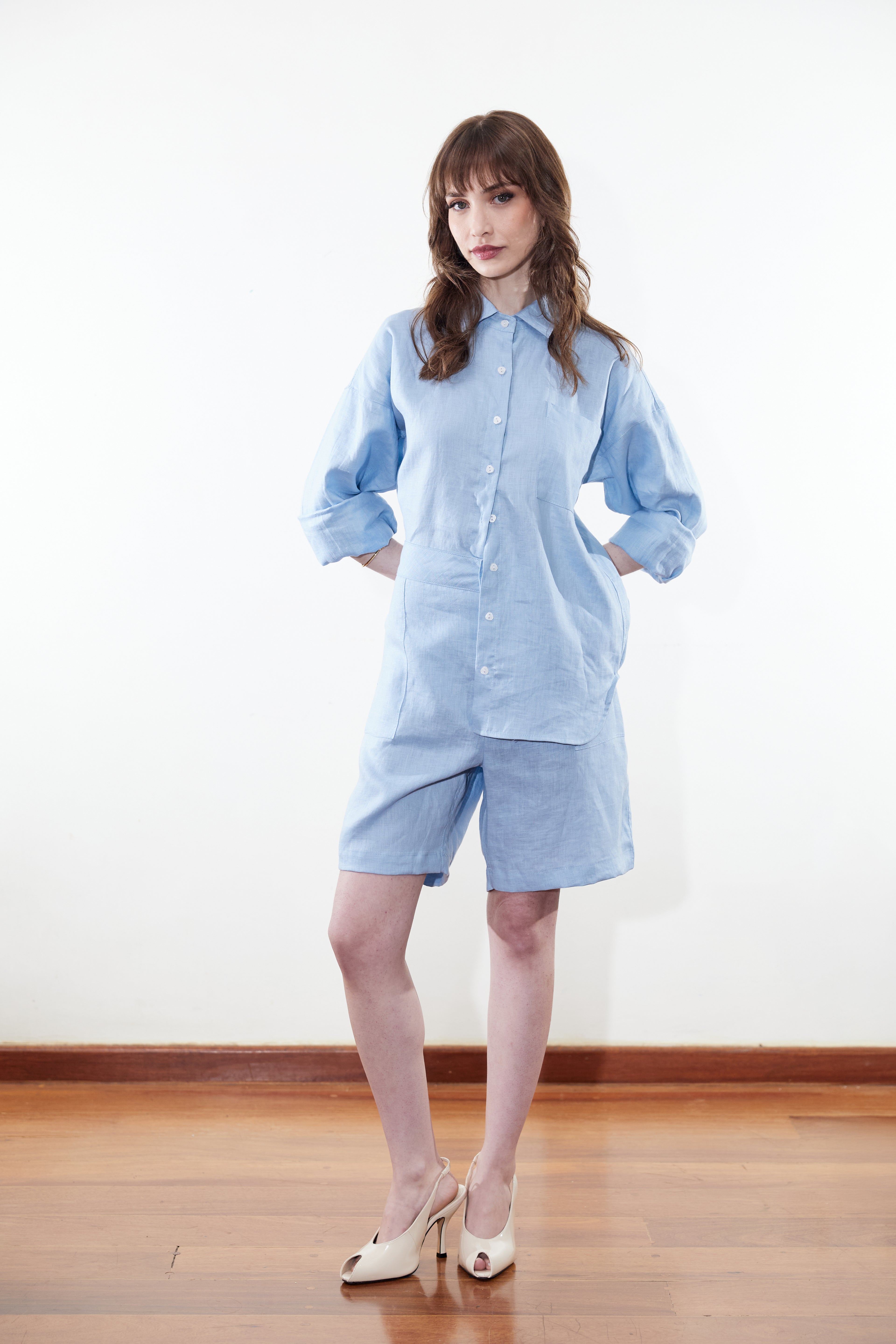 Camisa Oversized 100% Linho